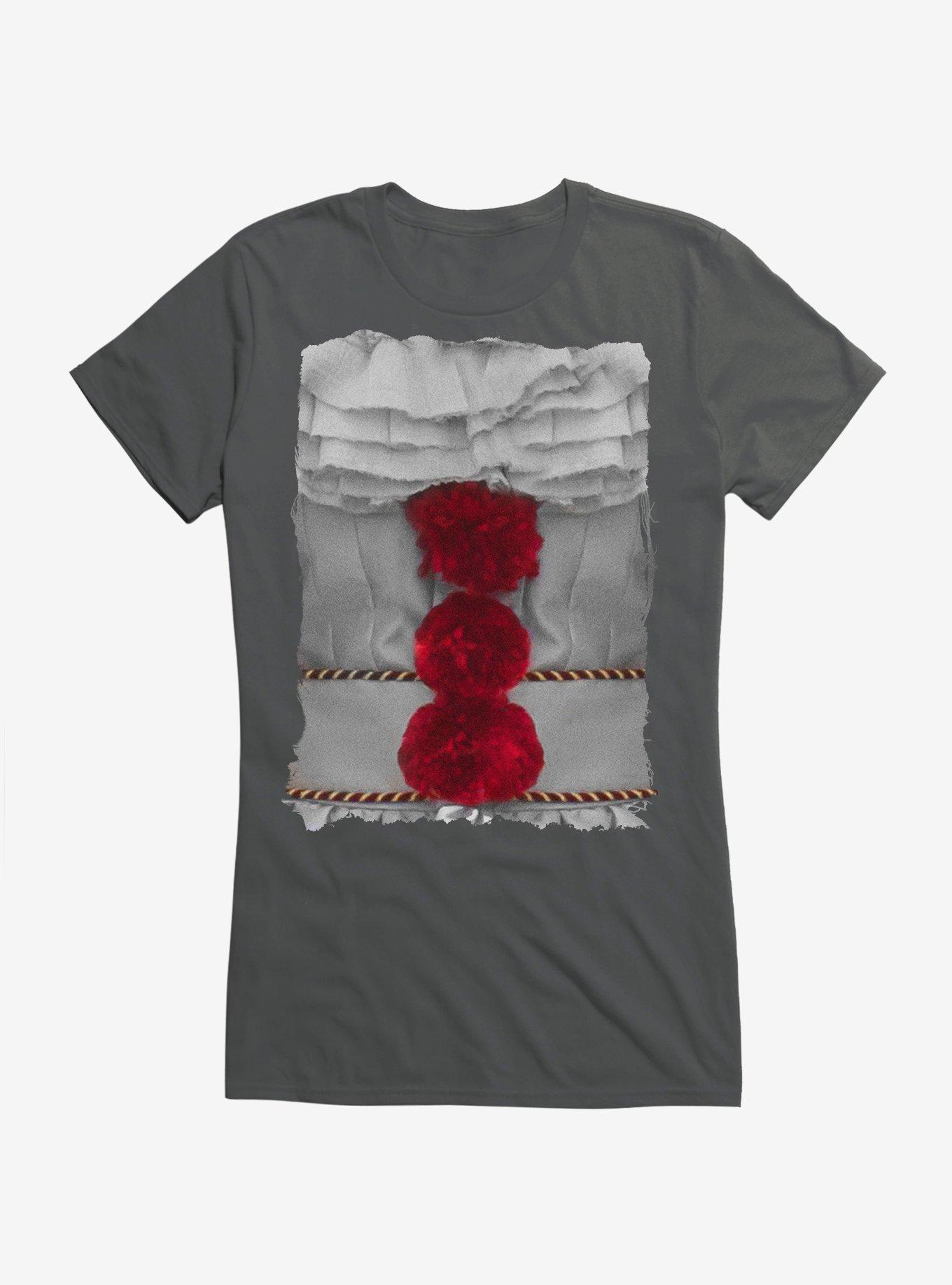 IT 2 Pennywise Cosplay Girls T-Shirt, CHARCOAL, hi-res