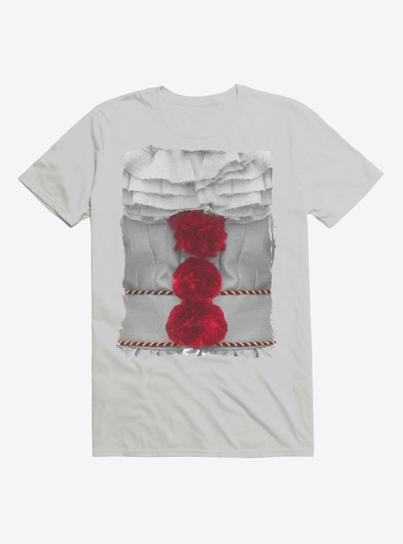 IT 2 Pennywise Cosplay T-Shirt, SILVER, hi-res