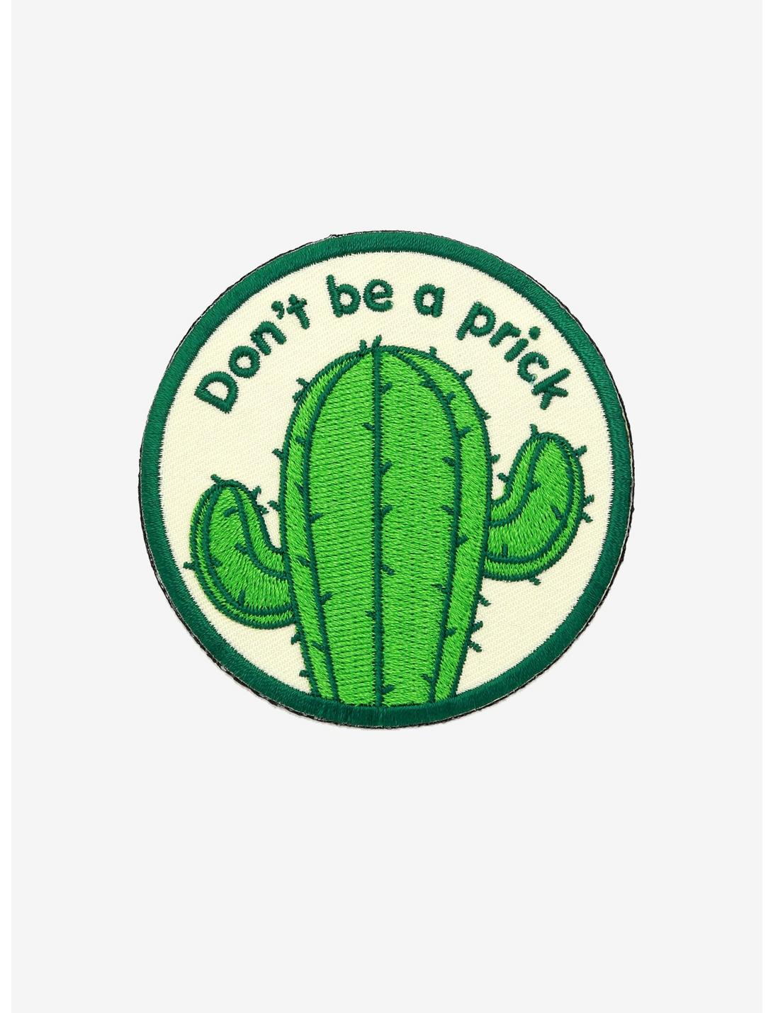 Don't Be A Prick Cactus Patch, , hi-res