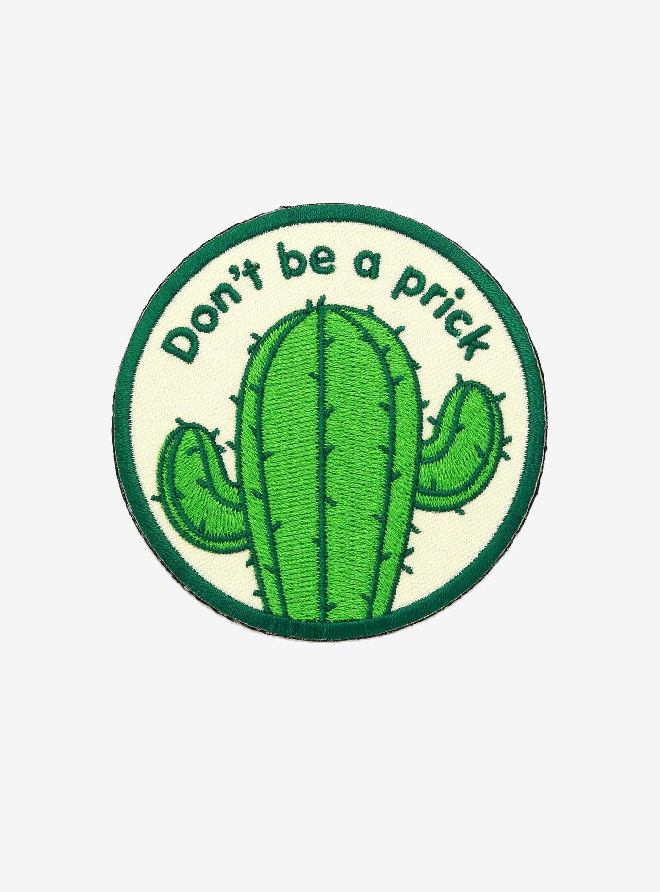 Don't Be A Prick Cactus Patch, , hi-res