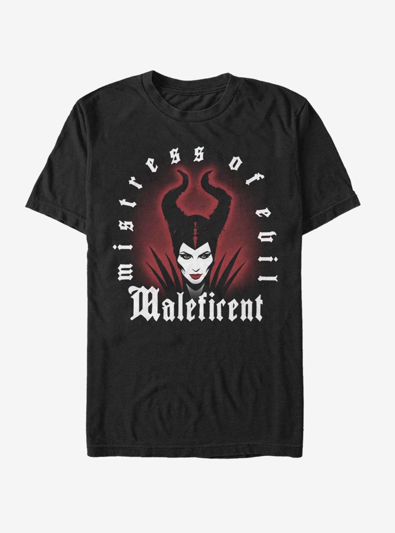 Disney Maleficent: Mistress Of Evil Red Aura T-Shirt, BLACK, hi-res