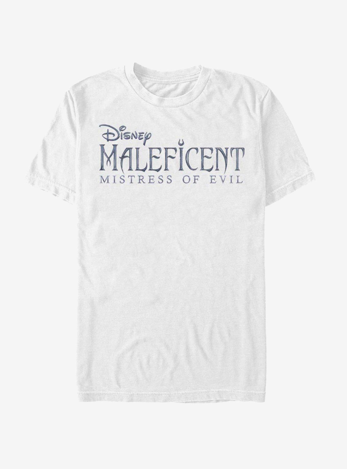 Disney Maleficent: Mistress Of Evil Movie Title T-Shirt, WHITE, hi-res