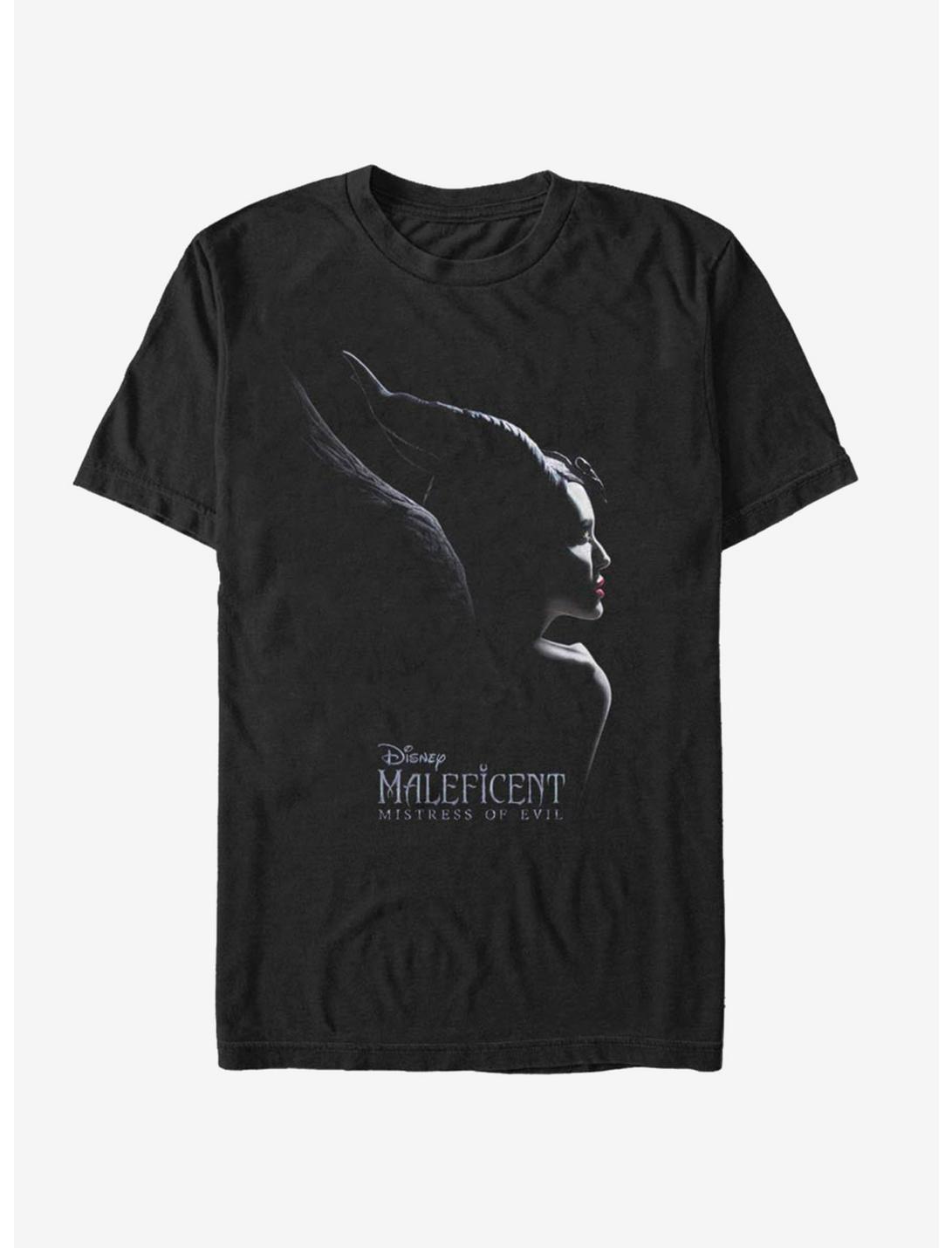Disney Maleficent: Mistress Of Evil Smirk T-Shirt, BLACK, hi-res