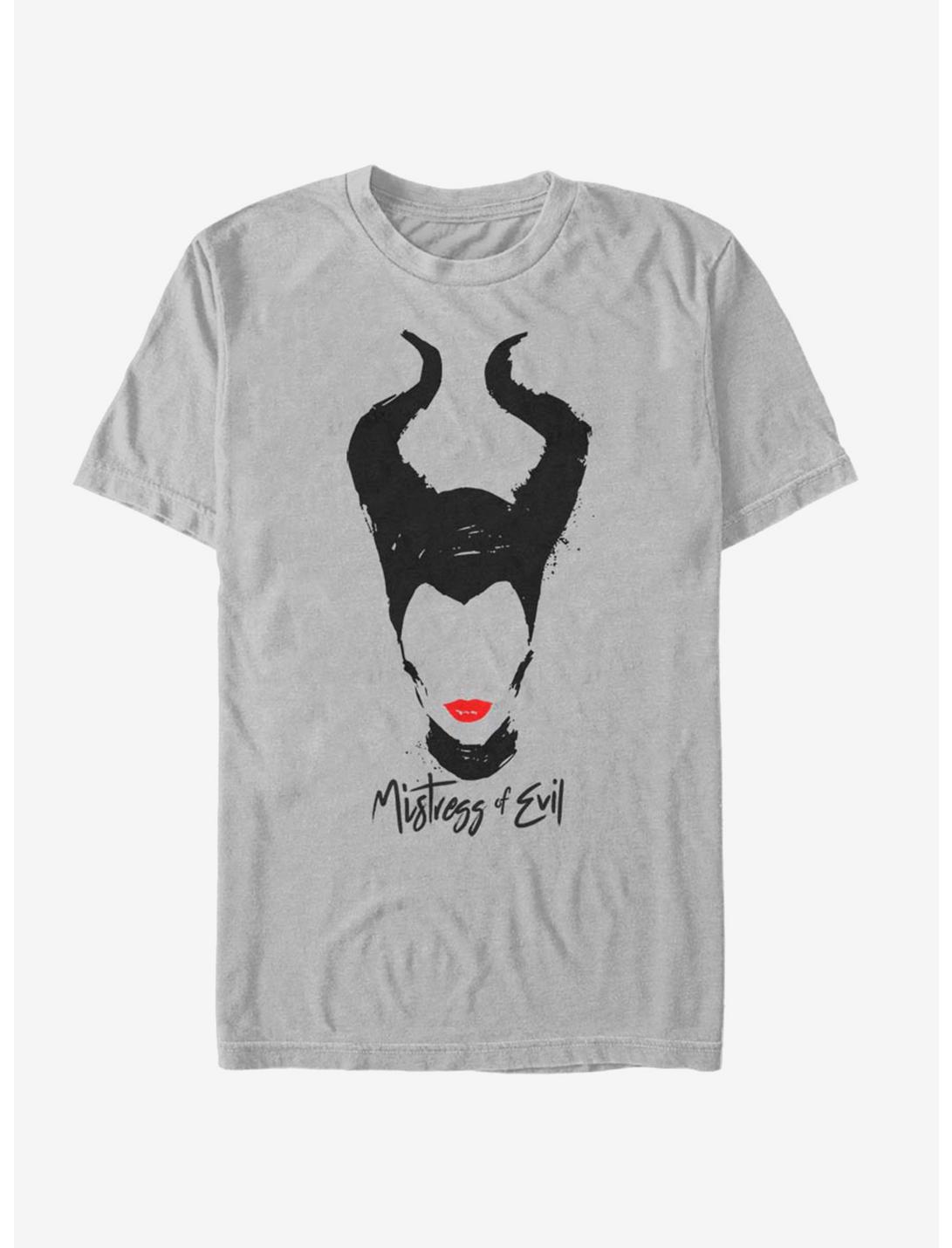 Disney Maleficent: Mistress Of Evil Portrait T-Shirt, SILVER, hi-res