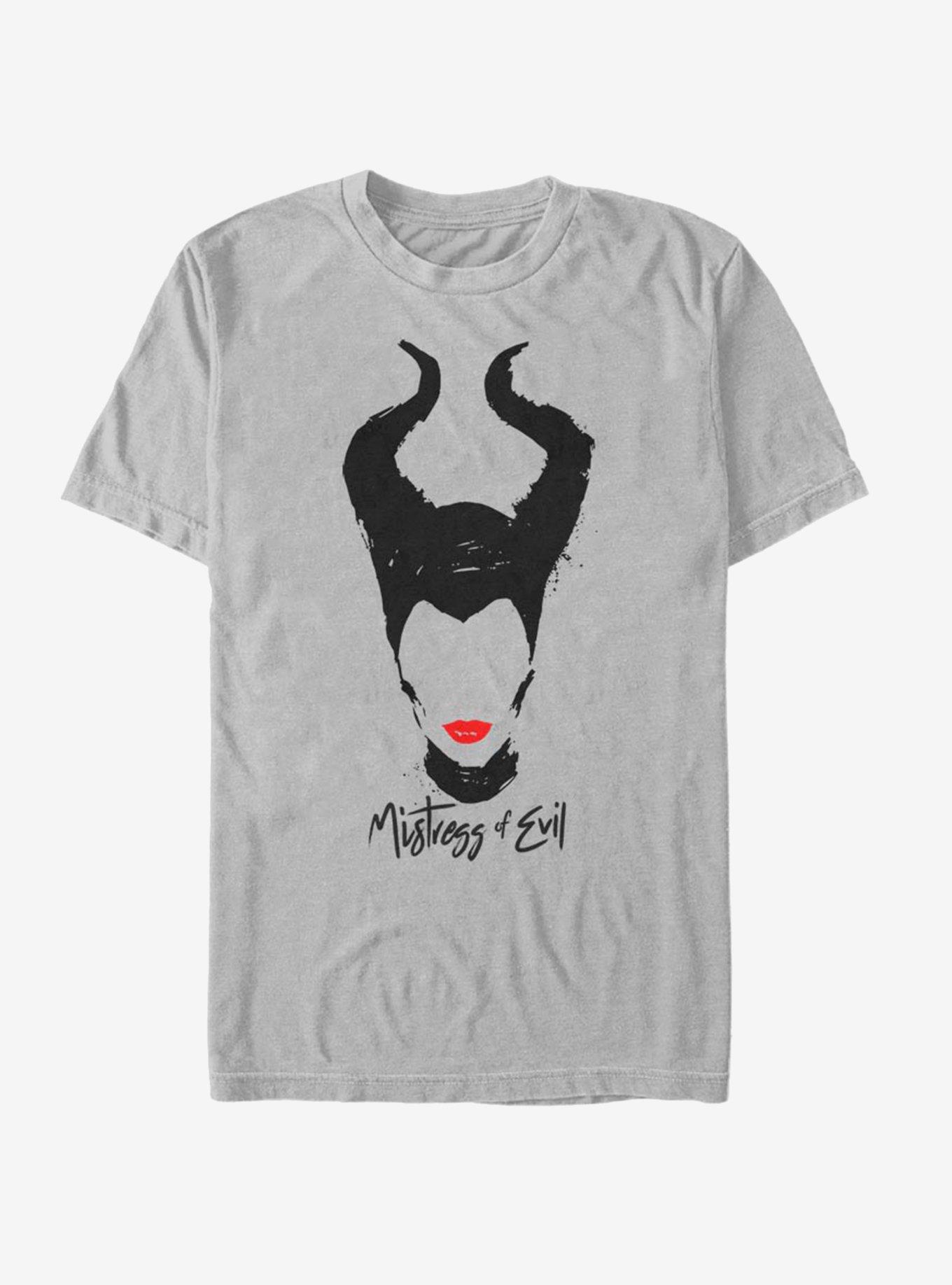 Disney Maleficent: Mistress Of Evil Portrait T-Shirt, SILVER, hi-res