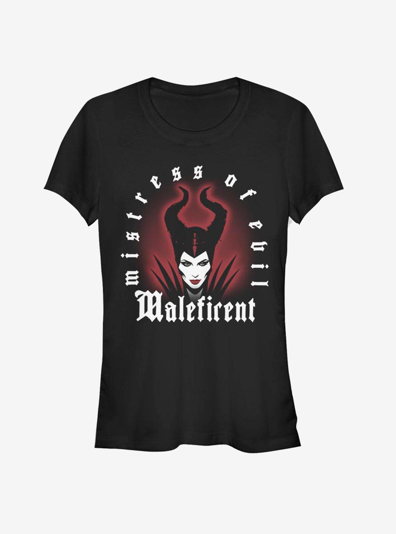 Disney Maleficent: Mistress Of Evil Red Aura Girls T-Shirt, BLACK, hi-res