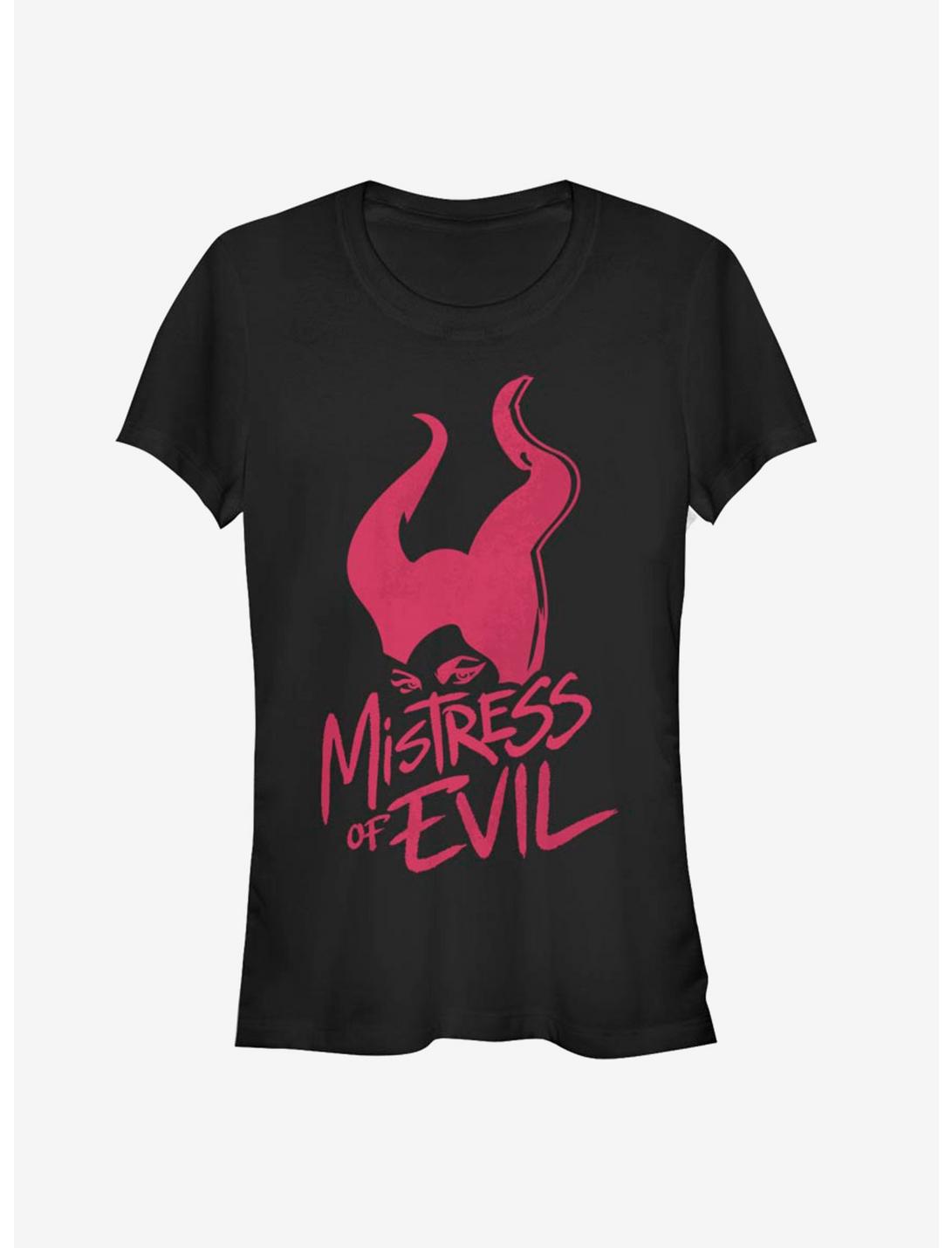 Disney Maleficent: Mistress Of Evil Stamp Girls T-Shirt, BLACK, hi-res