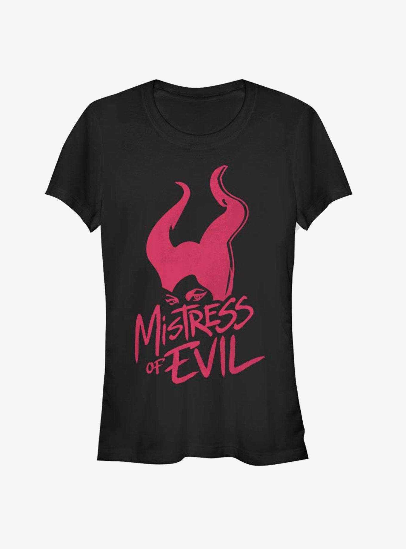 Disney Maleficent: Mistress Of Evil Stamp Girls T-Shirt, BLACK, hi-res