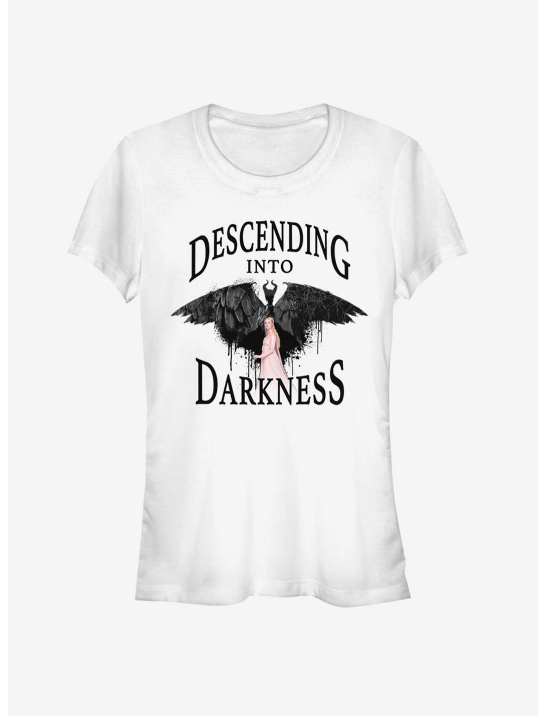 Disney Maleficent: Mistress Of Evil Descending Into Darkness Girls T-Shirt, WHITE, hi-res