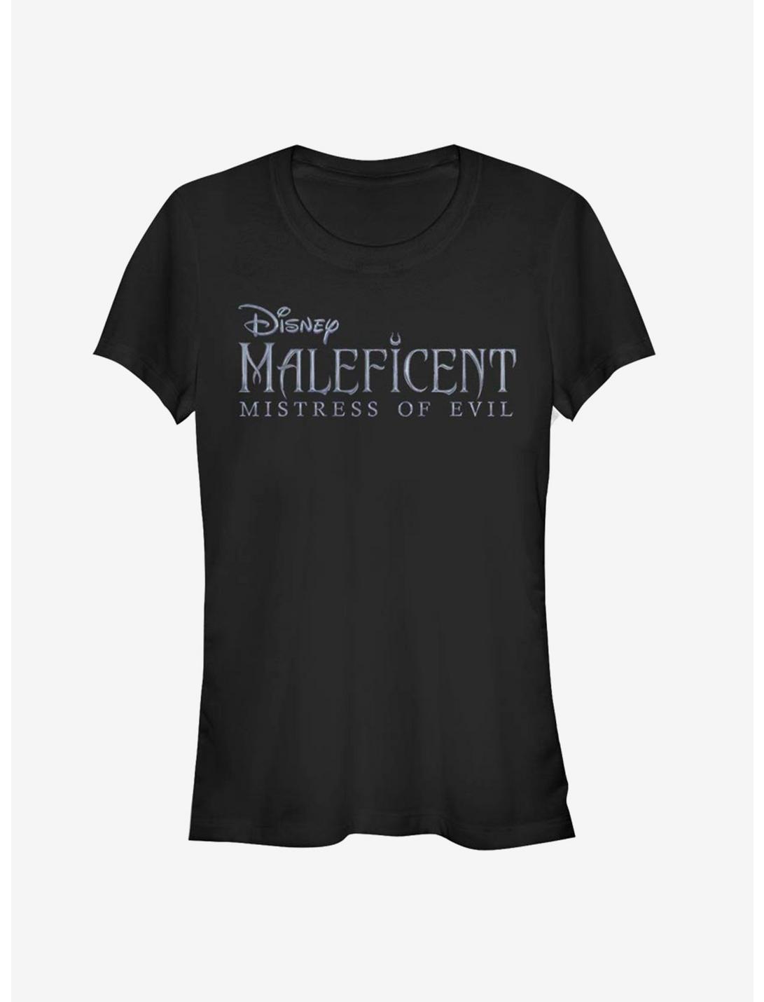 Disney Maleficent: Mistress Of Evil Movie Title Girls T-Shirt, BLACK, hi-res