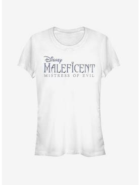 Disney Maleficent: Mistress Of Evil Movie Title Girls T-Shirt, WHITE, hi-res