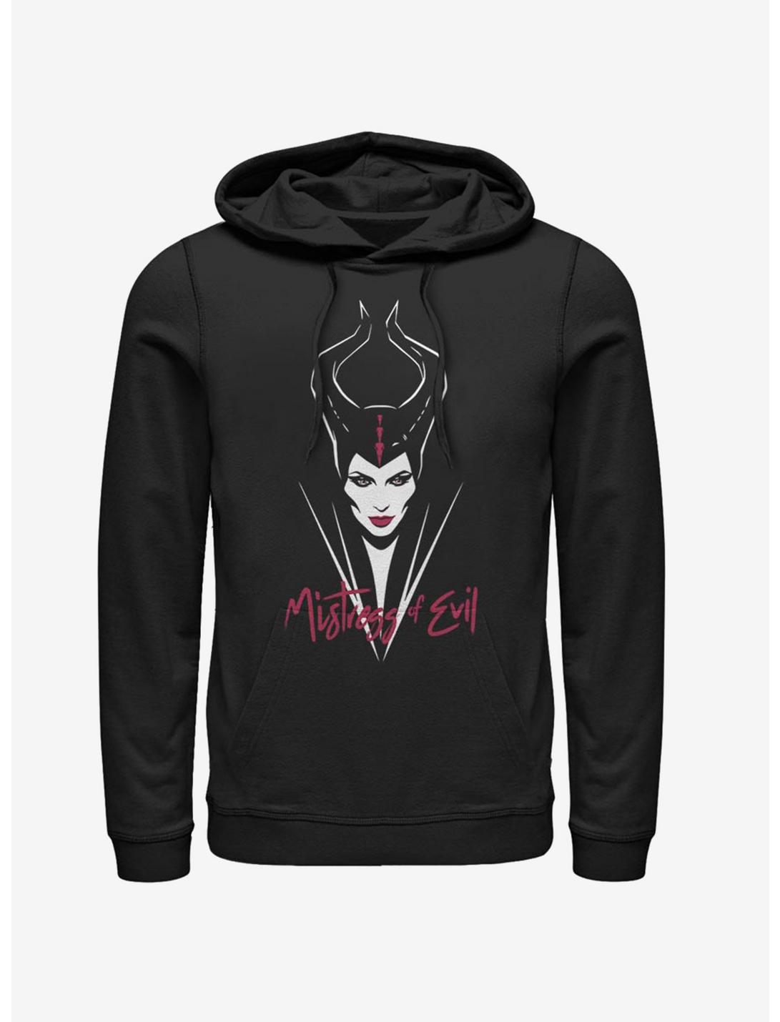 Disney Maleficent: Mistress Of Evil Red Lips Hoodie, BLACK, hi-res