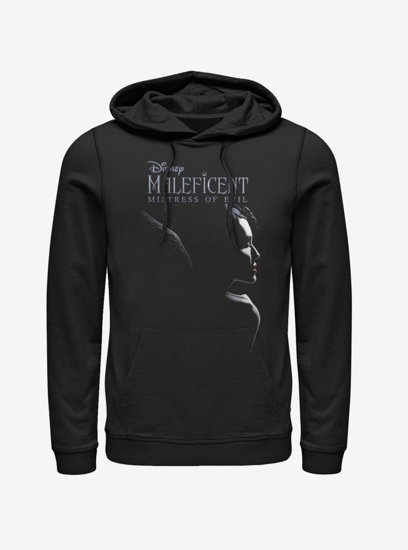 Disney Maleficent: Mistress Of Evil Smirk Hoodie, BLACK, hi-res