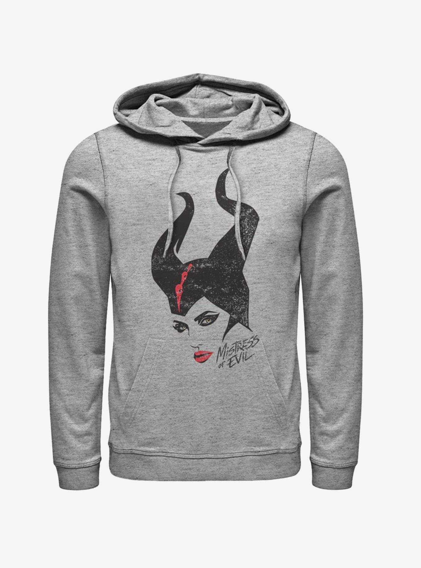 Disney Maleficent: Mistress Of Evil Red Lipstick Hoodie, ATH HTR, hi-res