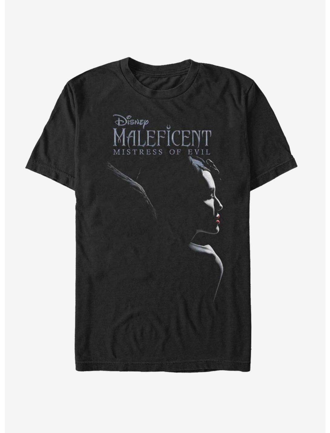 Disney Maleficent: Mistress Of Evil Smirk T-Shirt, BLACK, hi-res