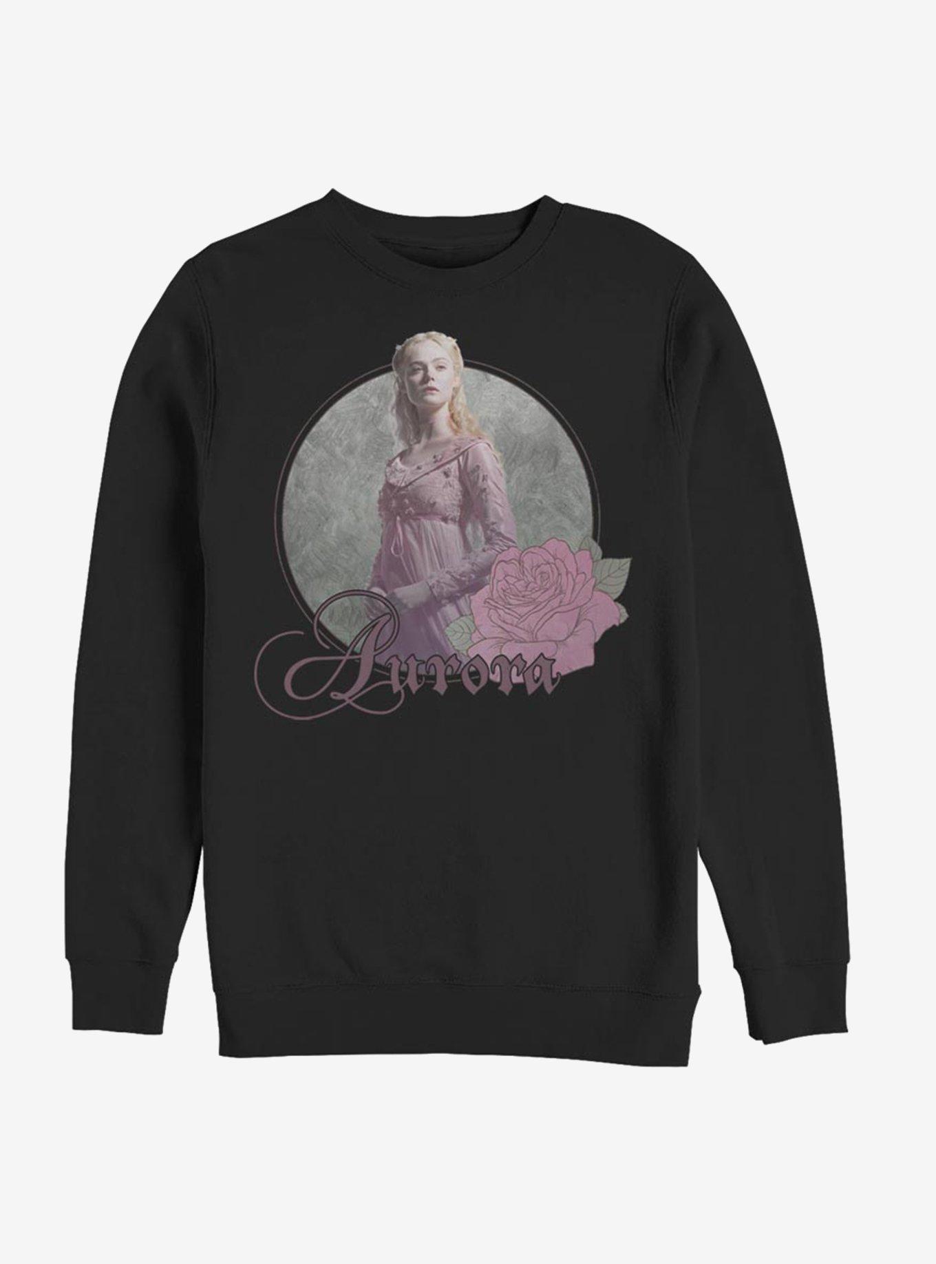 Disney Maleficent: Mistress Of Evil Aurora Sweatshirt, BLACK, hi-res