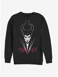 Disney Maleficent: Mistress Of Evil Red Lips Sweatshirt, BLACK, hi-res