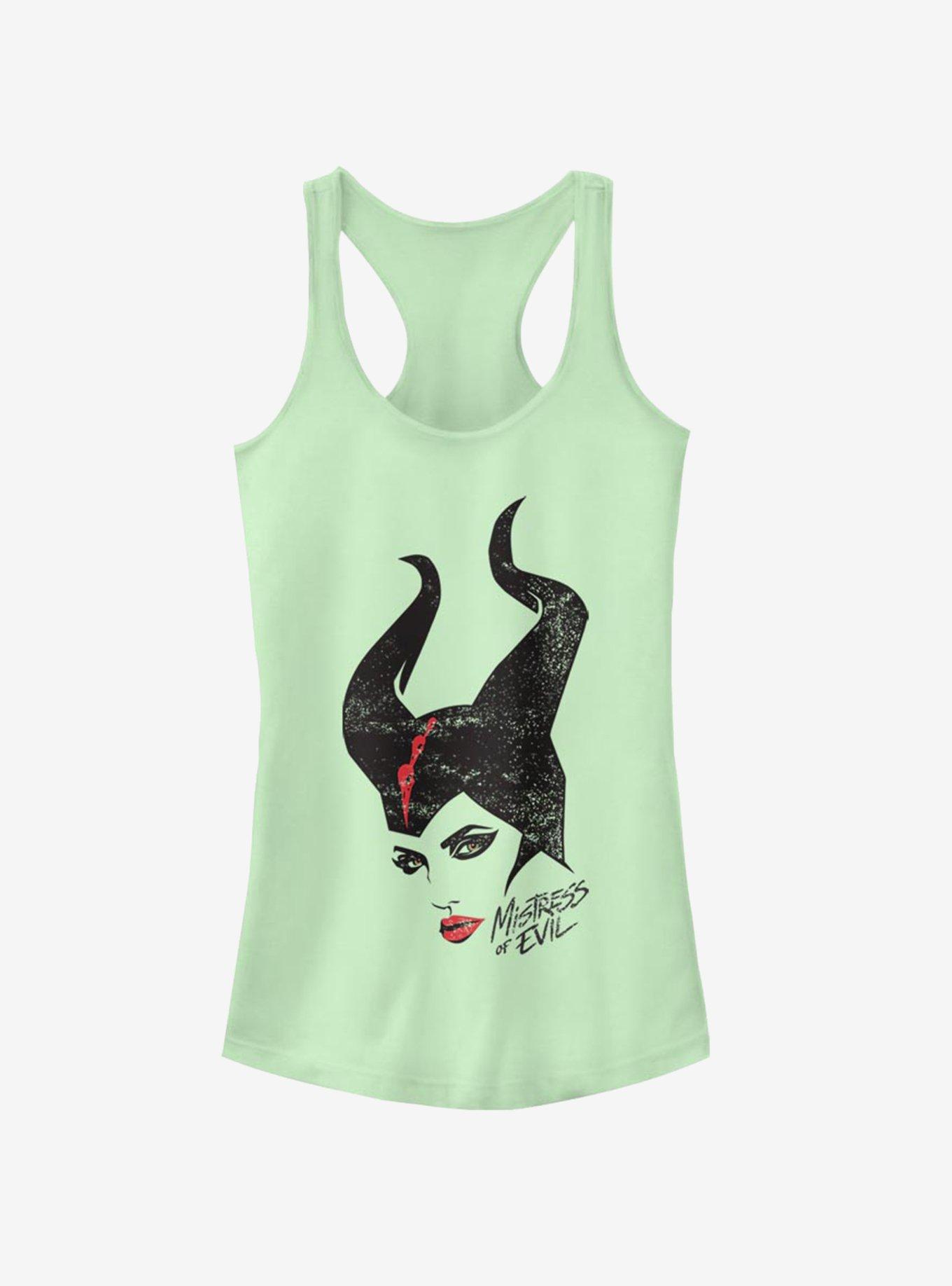 Disney Maleficent: Mistress Of Evil Red Lipstick Girls Tank, MINT, hi-res