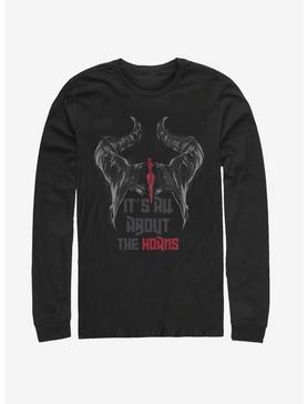 Plus Size Disney Maleficent: Mistress Of Evil It's All About The Horns Long-Sleeve T-Shirt, , hi-res