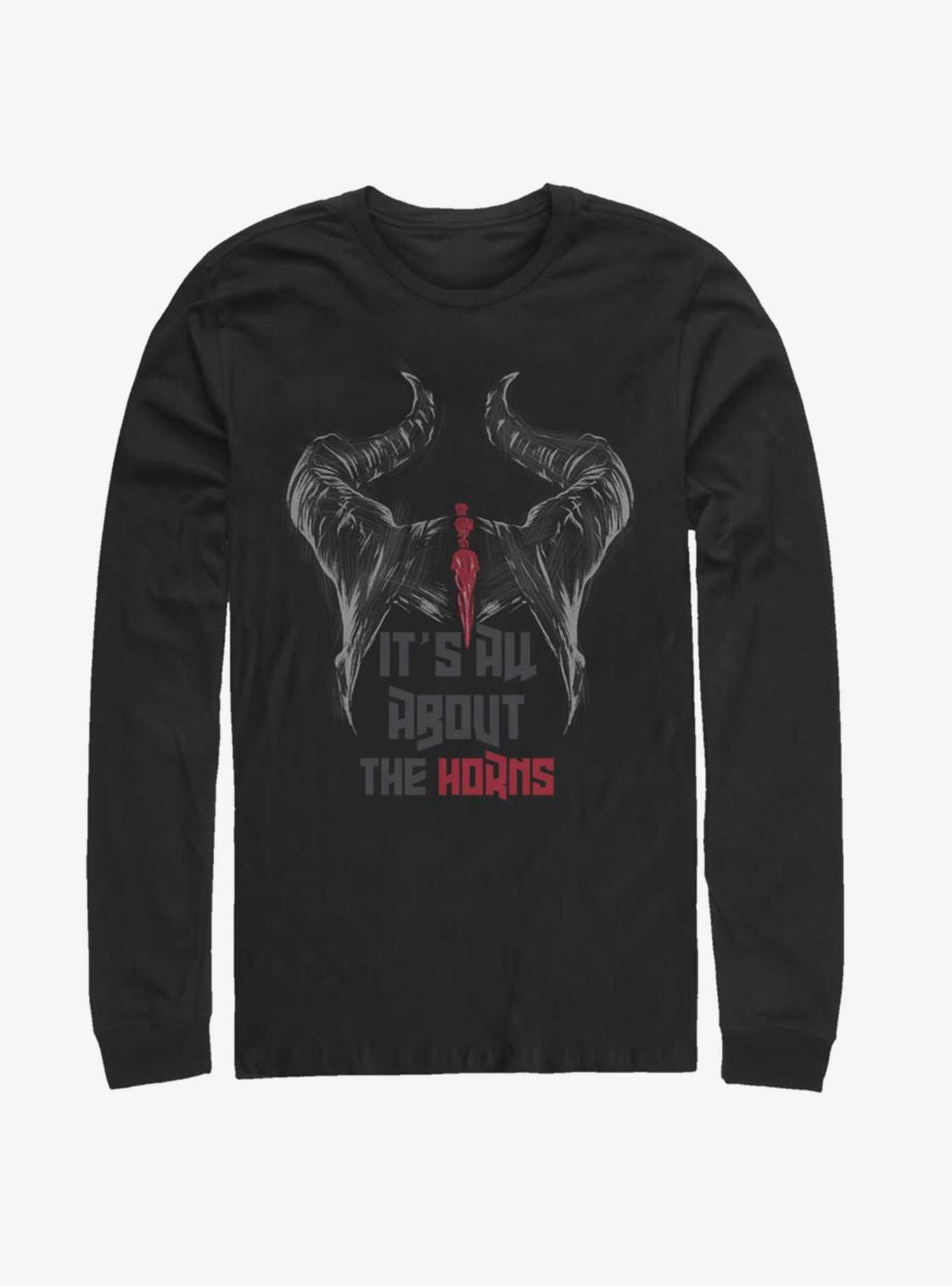 Disney Maleficent: Mistress Of Evil It's All About The Horns Long-Sleeve T-Shirt, , hi-res