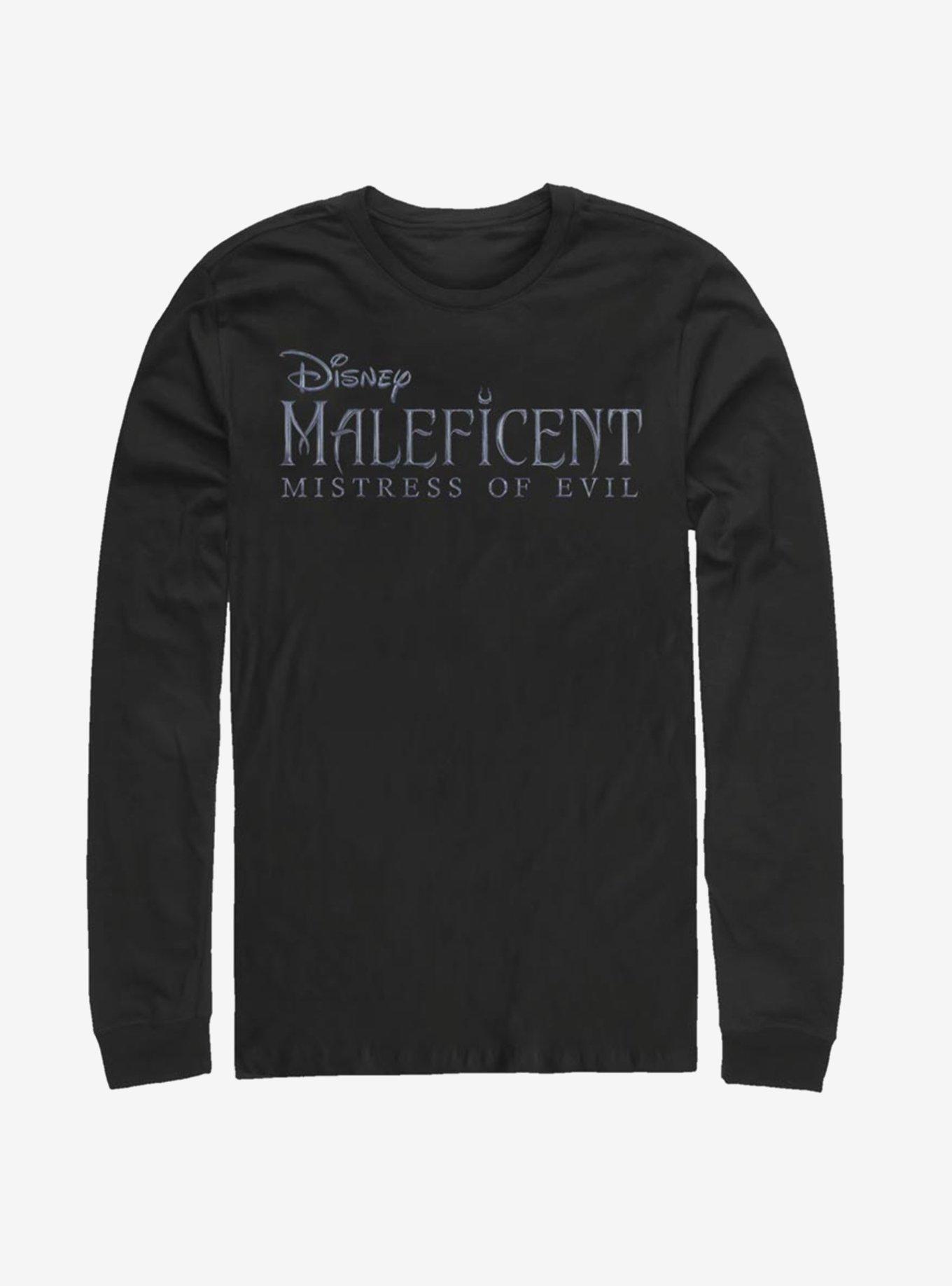 Disney Maleficent: Mistress Of Evil Movie Title Long-Sleeve T-Shirt