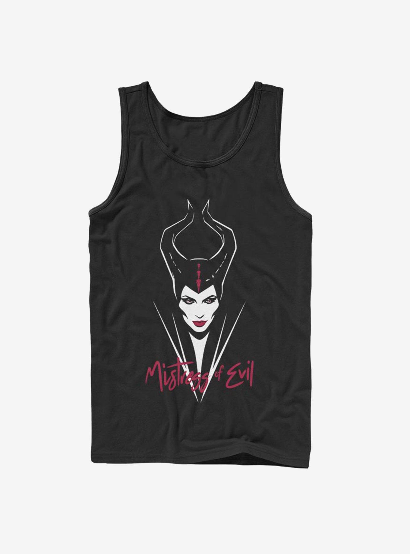 Disney Maleficent: Mistress Of Evil Red Lips Tank, BLACK, hi-res