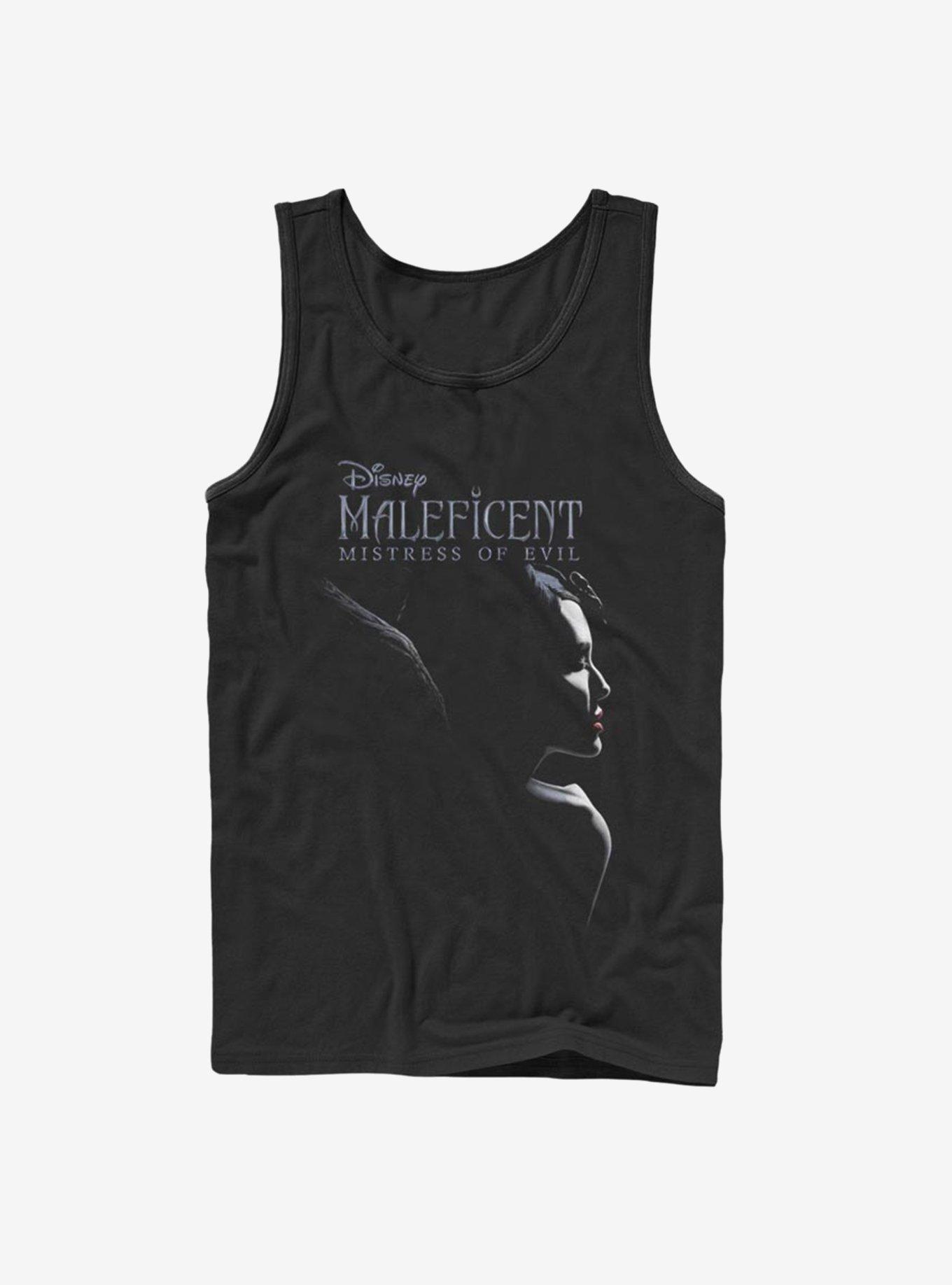 Disney Maleficent: Mistress Of Evil Smirk Tank, BLACK, hi-res