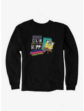 SpongeBob SquarePants Color Me Happy Sweatshirt, , hi-res