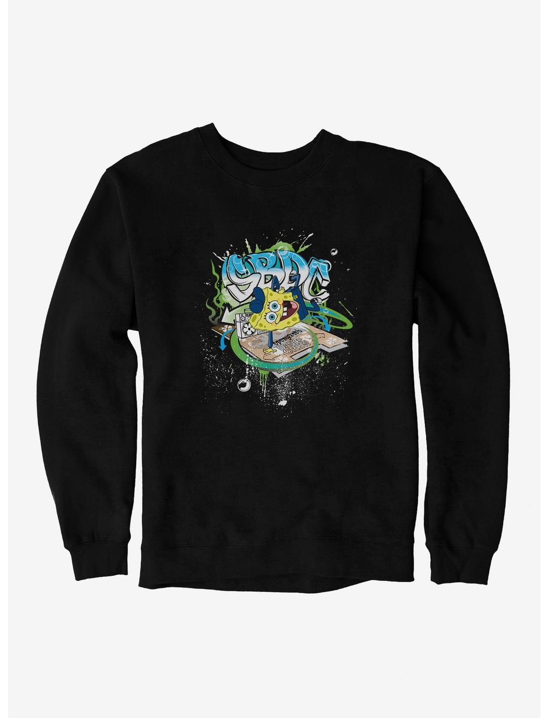 SpongeBob SquarePants SBDC Street Dancer Sweatshirt, BLACK, hi-res
