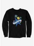 SpongeBob SquarePants Starfish Deep Sea Star Sweatshirt, BLACK, hi-res
