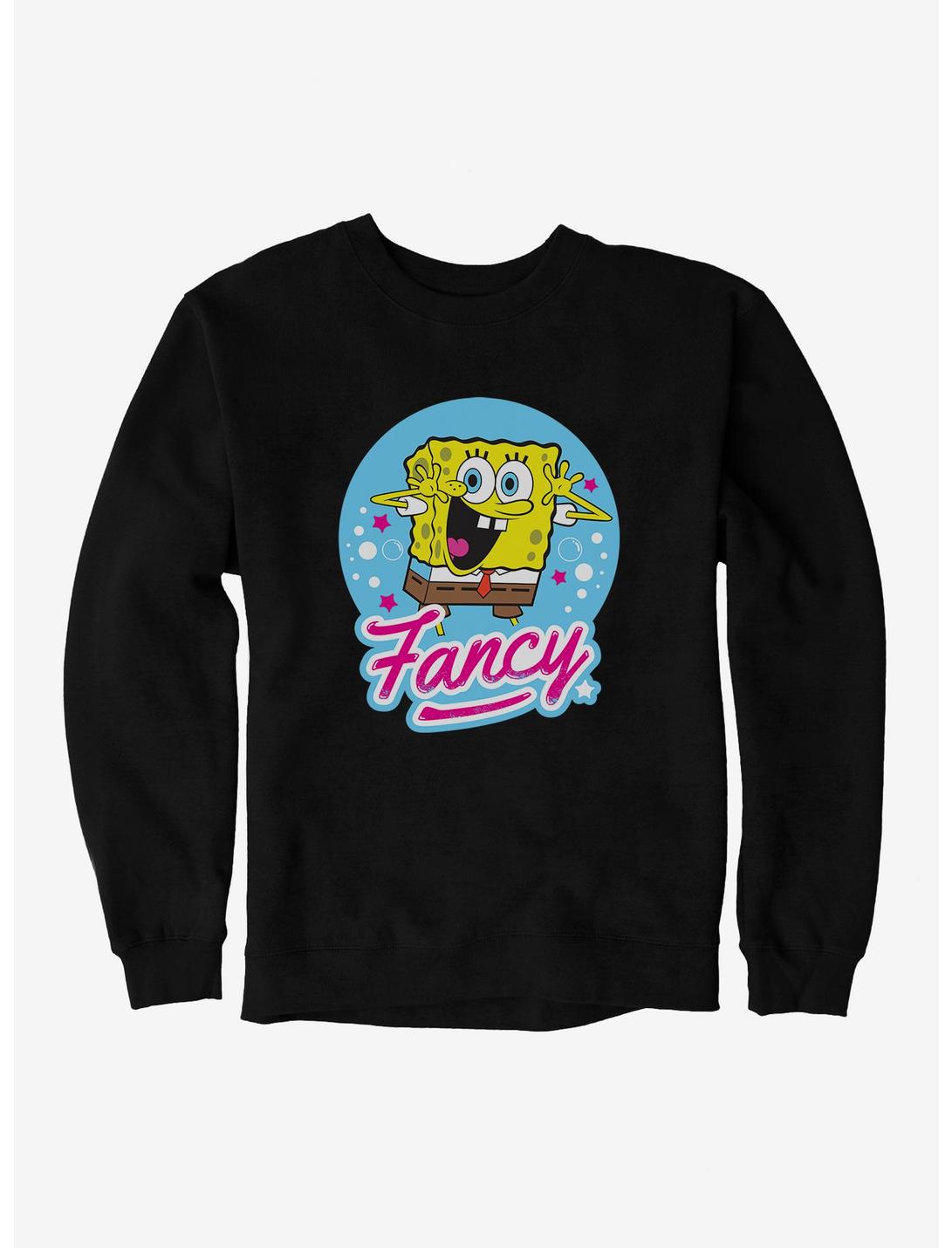 SpongeBob SquarePants Fancy Sponge Sweatshirt, BLACK, hi-res