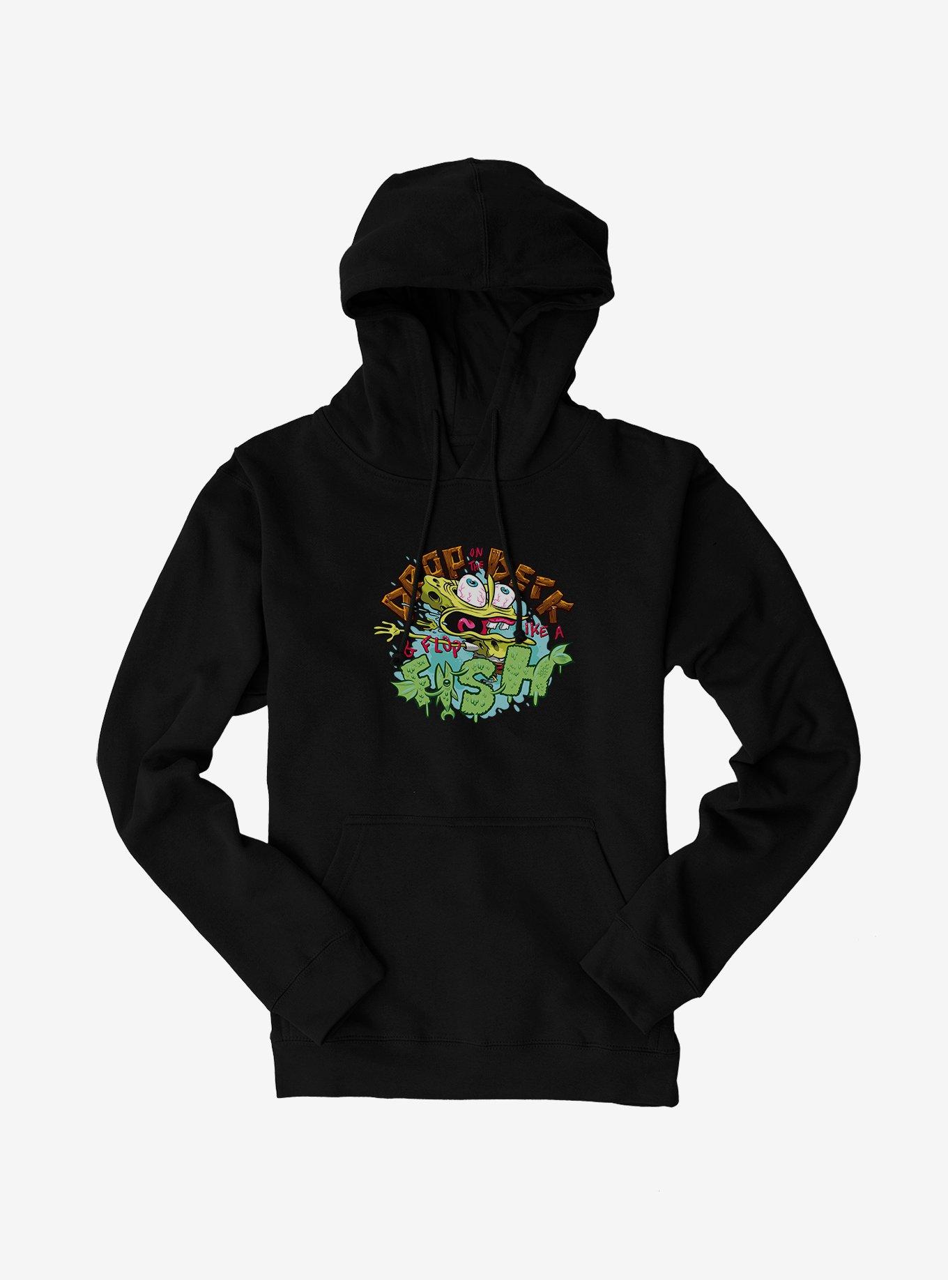 SpongeBob SquarePants Drop On The Deck and Flop Hoodie | BoxLunch