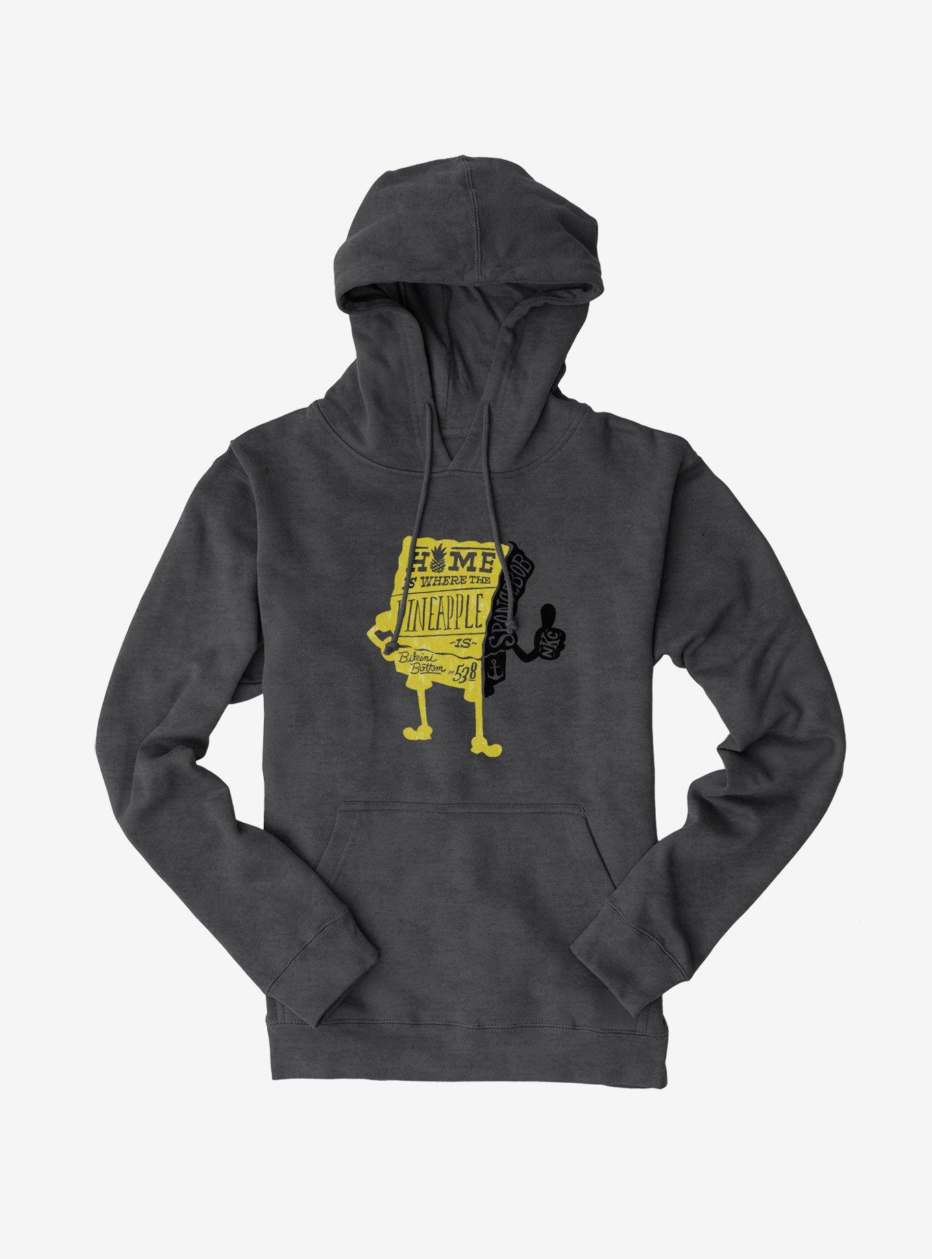 SpongeBob SquarePants Home Where The Pineapple Is Hoodie, , hi-res