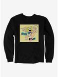 SpongeBob SquarePants Lookin' Good Seahorse Ride Sweatshirt, BLACK, hi-res