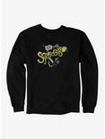 SpongeBob SquarePants Wiggle Script Spatula Sweatshirt, BLACK, hi-res
