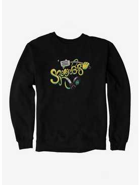 SpongeBob SquarePants Wiggle Script Spatula Sweatshirt, , hi-res