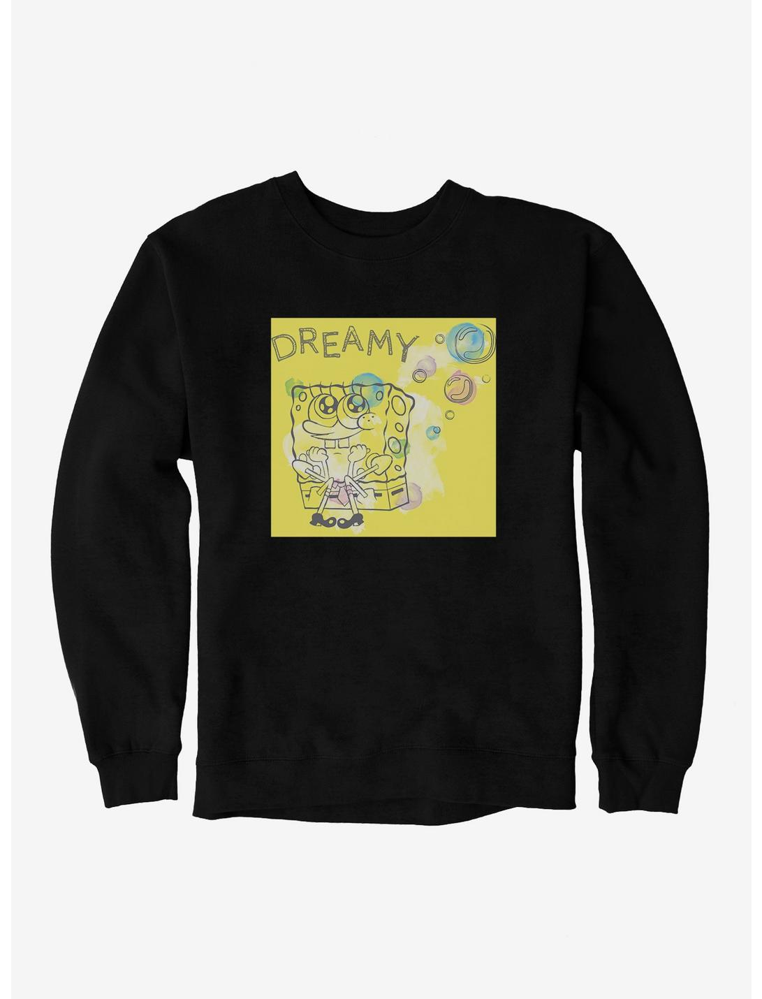 SpongeBob SquarePants Dreamy Sponge Sweatshirt, BLACK, hi-res