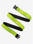 Neon Green & Black Buckle Belt, , hi-res