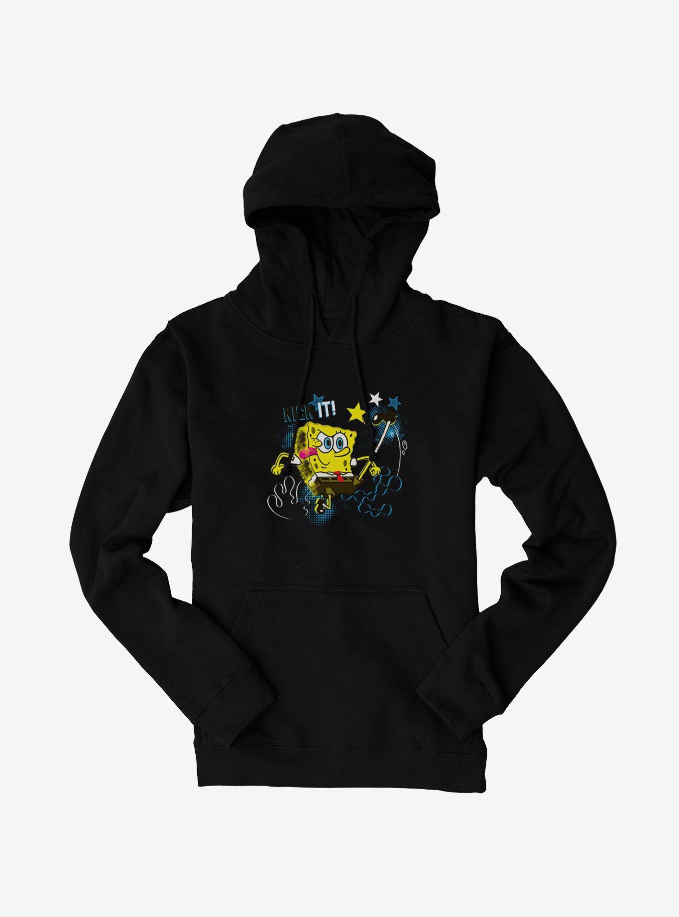 Black store spongebob hoodie