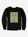 SpongeBob SquarePants Square With Flair Comp Photo Sweatshirt, BLACK, hi-res