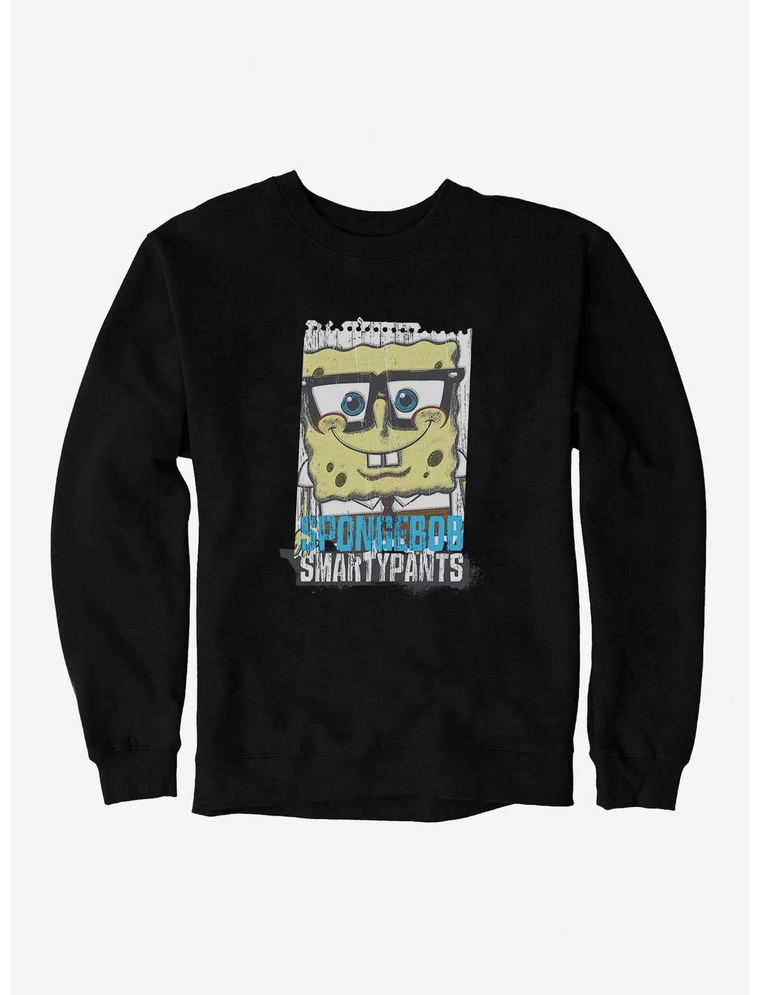 SpongeBob SquarePants SpongeBob SmartyPants Sweatshirt, BLACK, hi-res