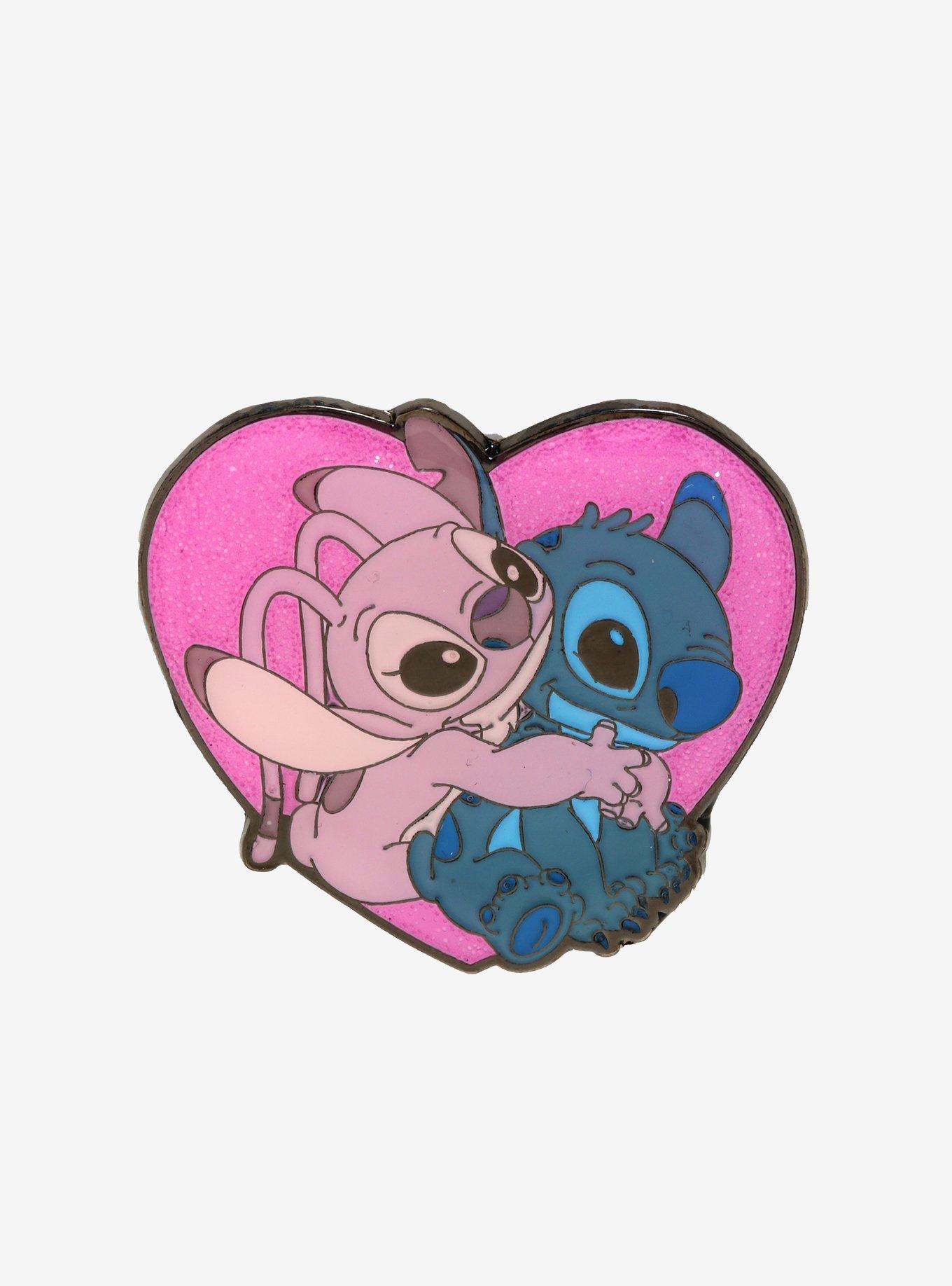 Loungefly Disney Lilo & Stitch Angel Enamel Pin Hot Topic