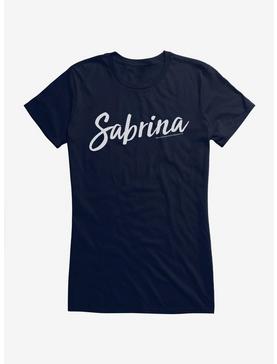 Archie Comics Sabrina The Teenage Witch Classic Logo Script Girls T-Shirt, , hi-res