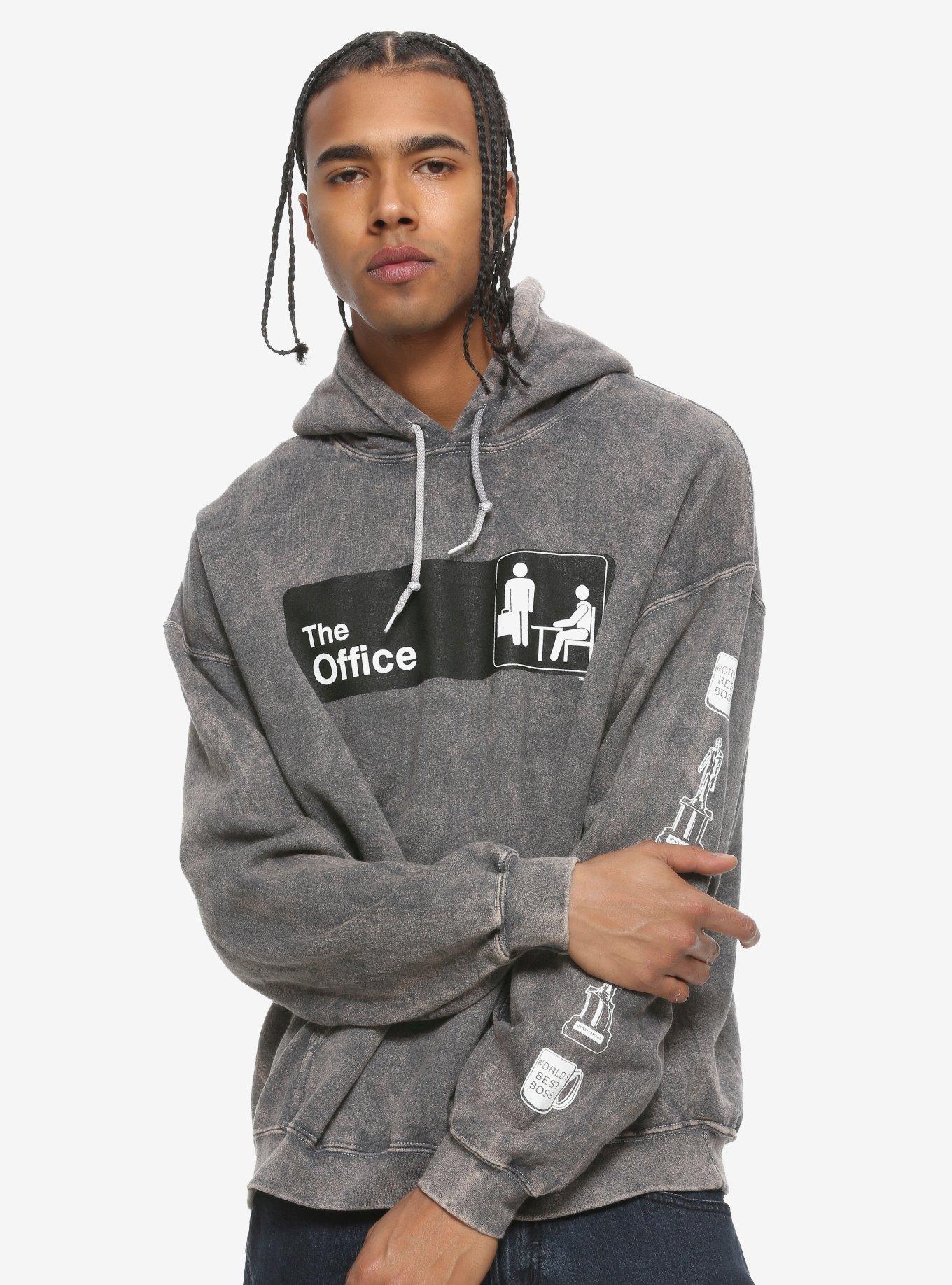 The Office Logo Washed Hoodie, MULTI, hi-res
