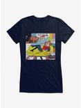 Archie Comics Sabrina The Teenage Witch Being A Witch Girls T-Shirt, NAVY, hi-res