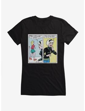 Archie Comics Sabrina The Teenage Witch Platform Shoes Comic Girls T-Shirt, BLACK, hi-res