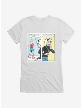 Archie Comics Sabrina The Teenage Witch Platform Shoes Comic Girls T-Shirt, WHITE, hi-res