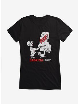 Archie Comics Sabrina The Teenage Witch Poof Girls T-Shirt, BLACK, hi-res