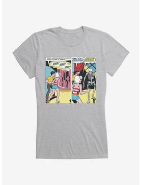 Archie Comics Sabrina The Teenage Witch Skeleton Comic Girls T-Shirt, HEATHER, hi-res