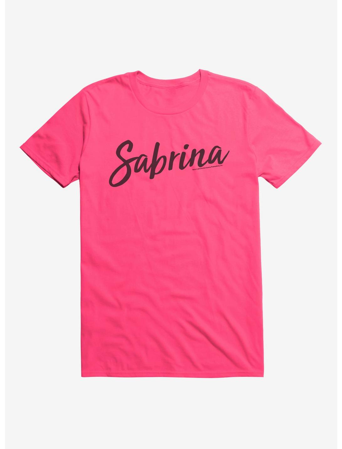 Archie Comics Sabrina The Teenage Witch Classic Logo Script T-Shirt, , hi-res